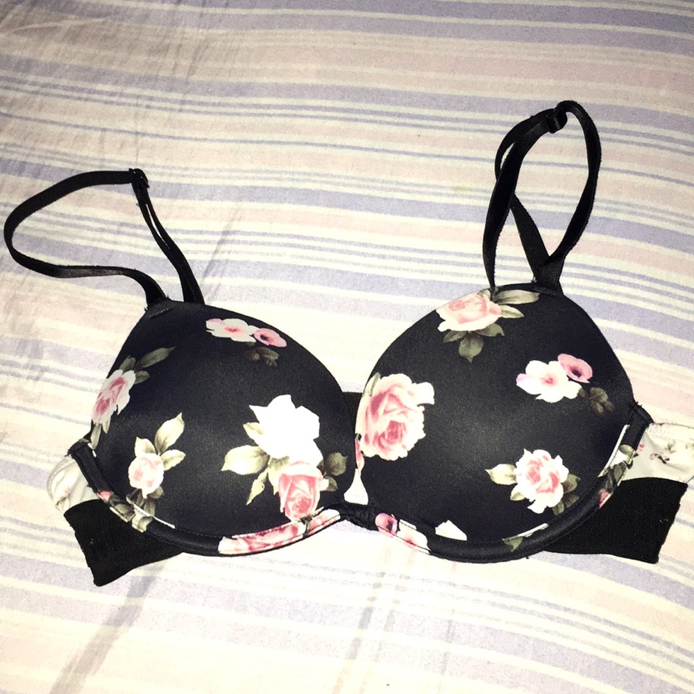 Pink bra